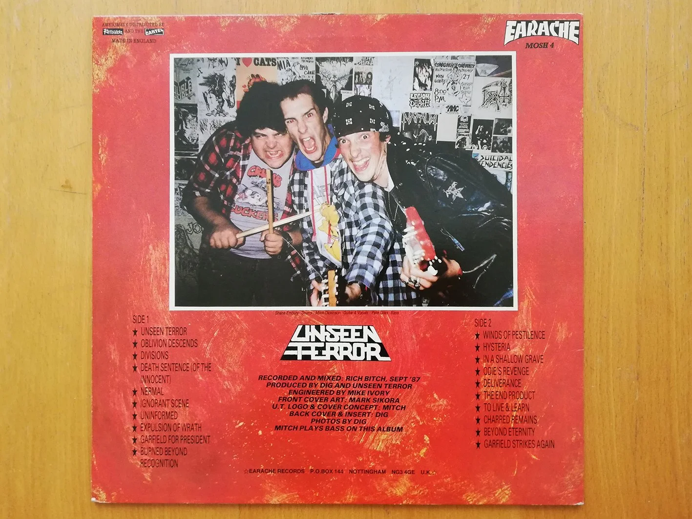 Unseen Terror: The Early Years of Extreme UK Hardcore and